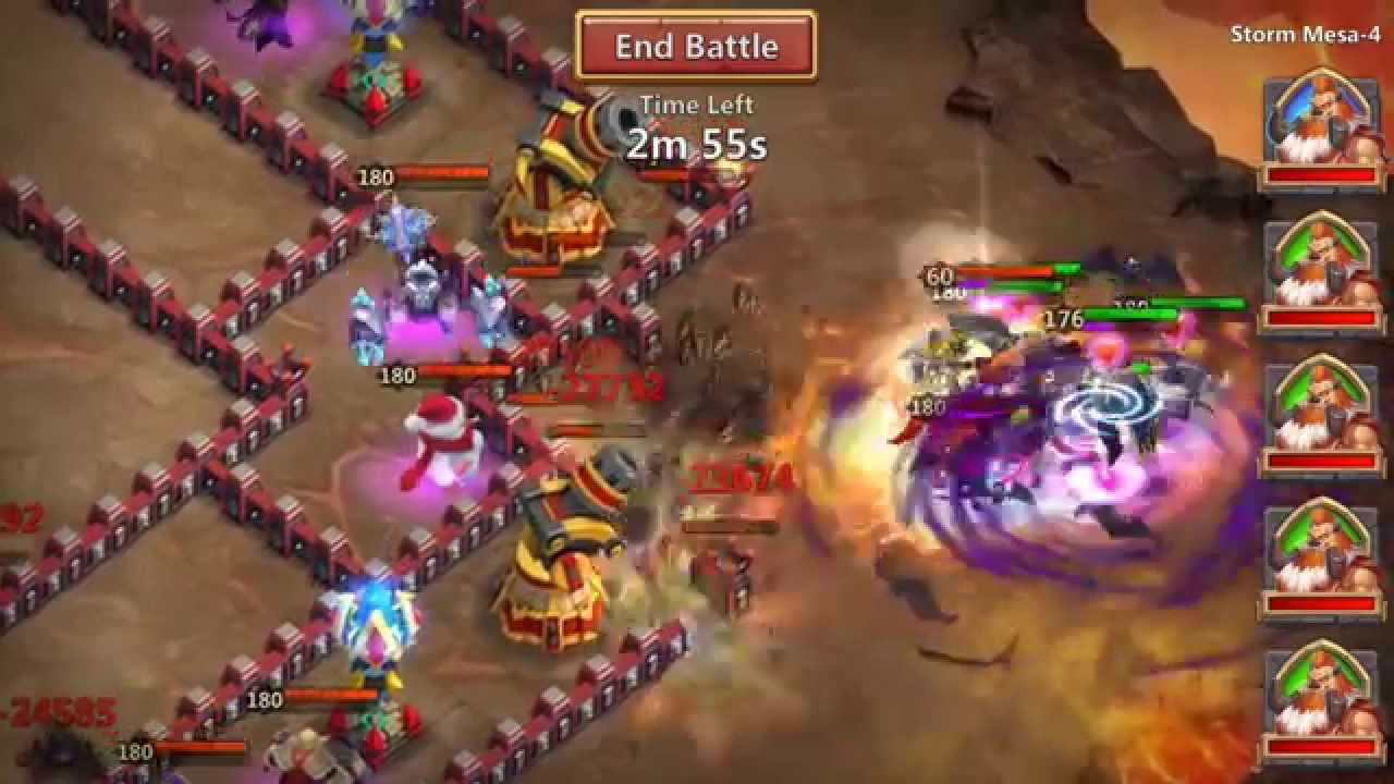 Castle Clash: Mesa 4 Racing With Brutaltech!