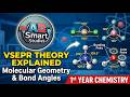 1st Year Chemistry | Molecular Geometry and Bond Angles | VSEPR Theory Explained in Urdu