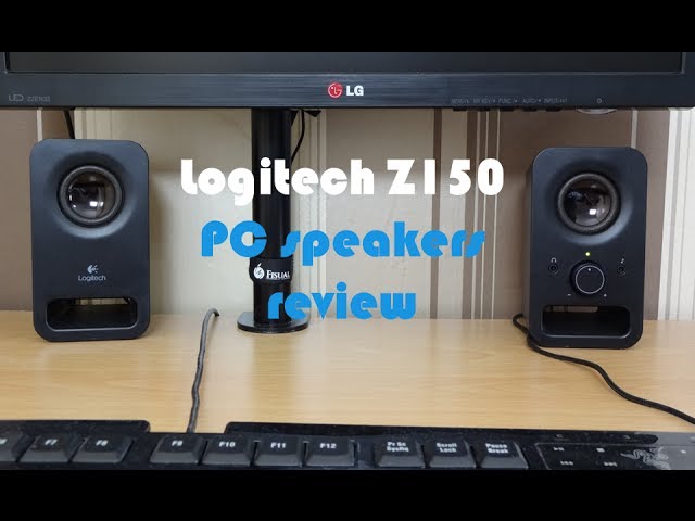 med undtagelse af Great Barrier Reef talentfulde Logitech Z150 review and sound tests - YouTube