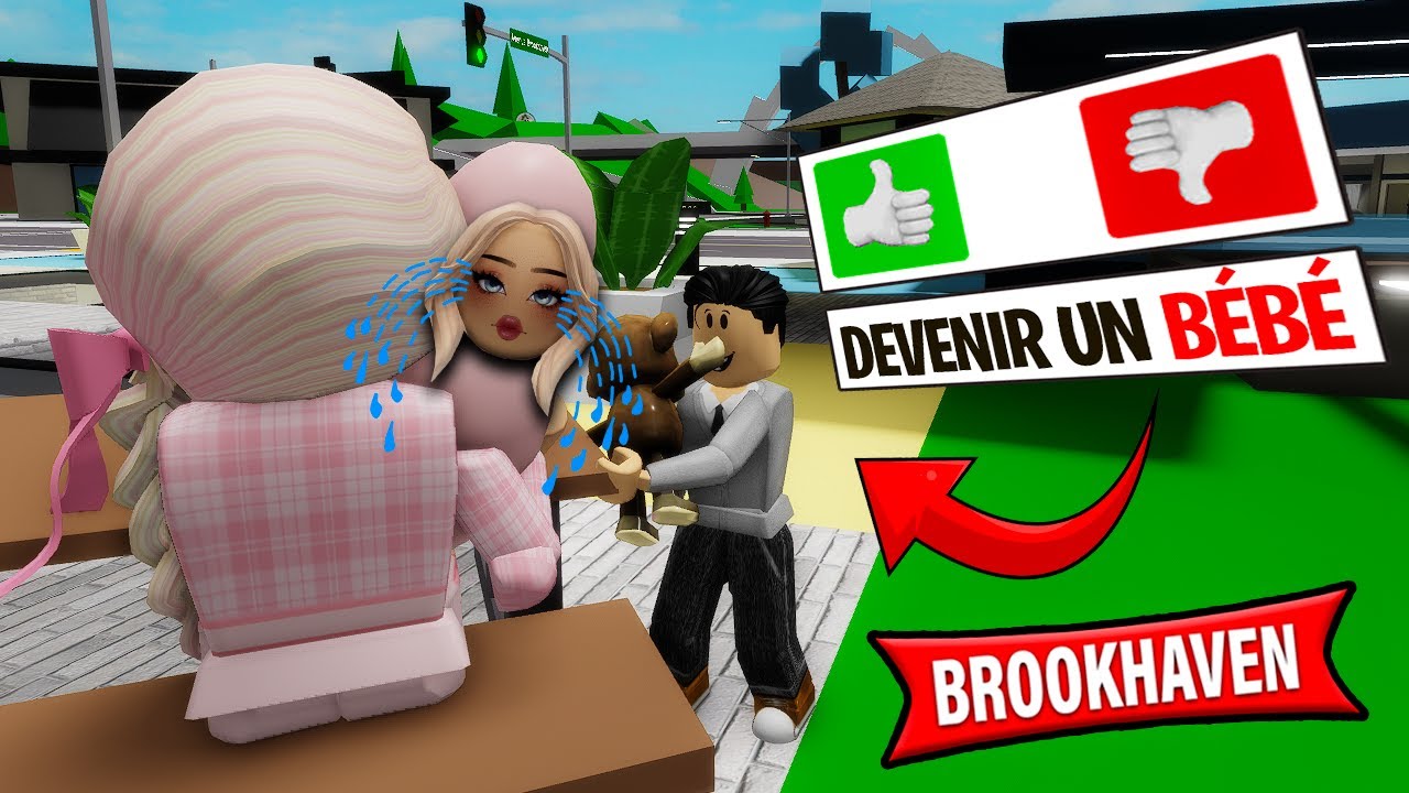 COMMENT DEVENIR UN BÉBÉ SUR BROOKHAVEN RP FACILEMENT ! ROBLOX - YouTube