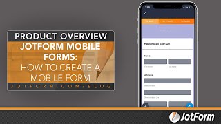 Jotform Mobile Forms: How to create a form with Mobile Forms screenshot 5