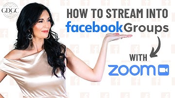 How to Stream into Facebook Groups with Zoom - Updated April 2024