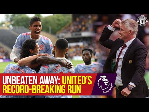 Manchester United's Record-Breaking Unbeaten Away Run | Premier League