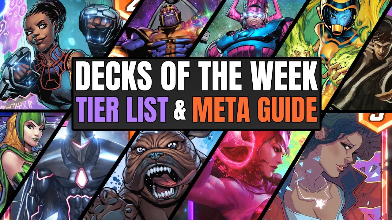 Here Are The Four Best Tier 1 'Marvel Snap' Decks In The December Meta