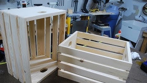 How to make Wood Crates (woodlogger.com)