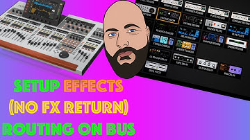 Quick WING Tips - How to Setup effects (No FX Return) Routing on Bus