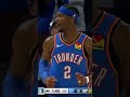 SGA was in his bag of tricks tonight 👻 #okcthunder
