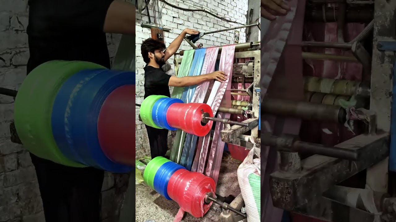 From Pellets to Bags | The Amazing Plastic Bag Manufacturing Process