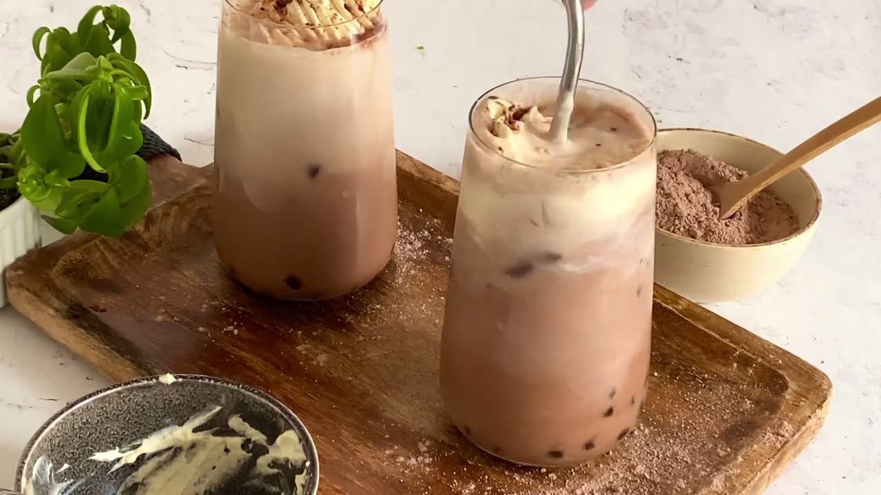 Chocolate Milk Tea - Plant-Based on a Budget