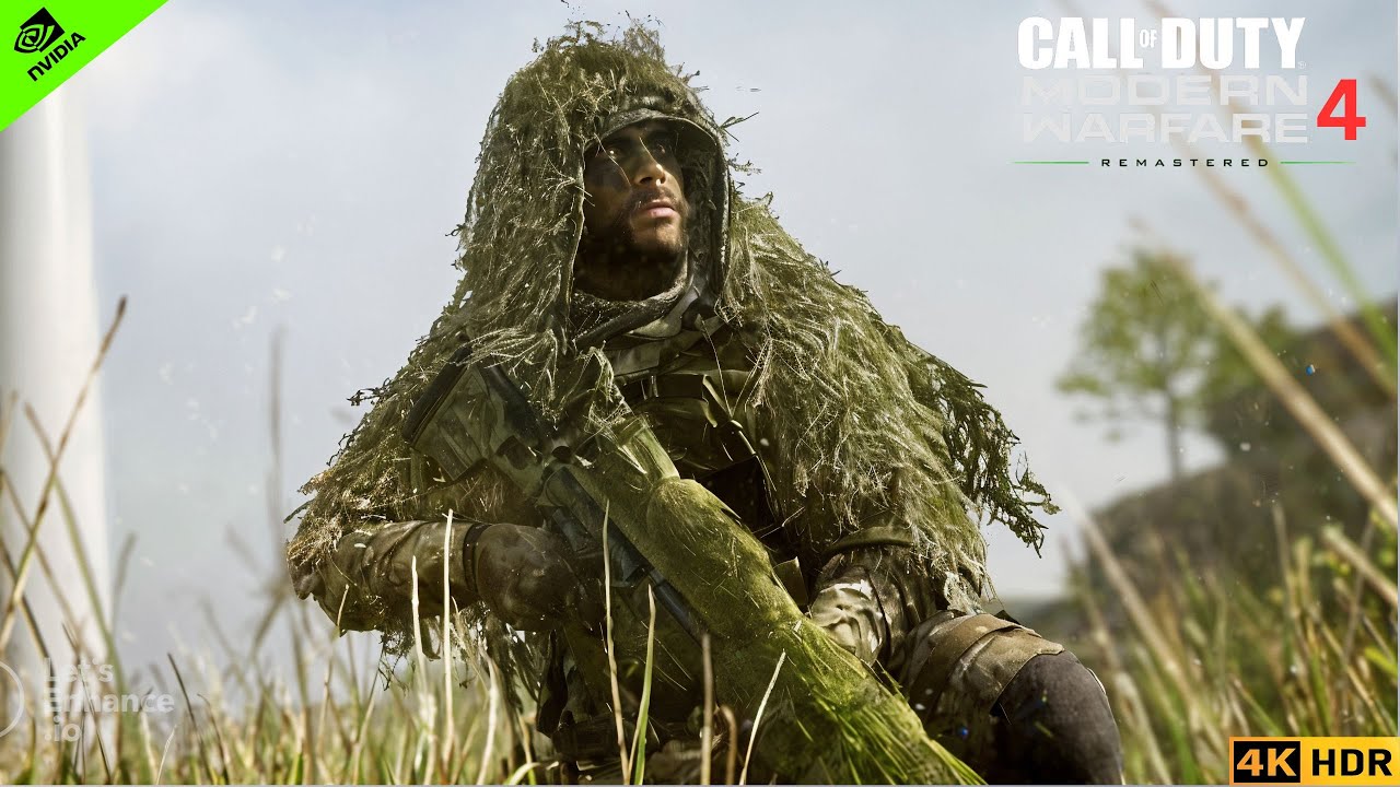 All Gillied Up Call of Duty Modern Warfare 4 l 4k ultra realistic ...