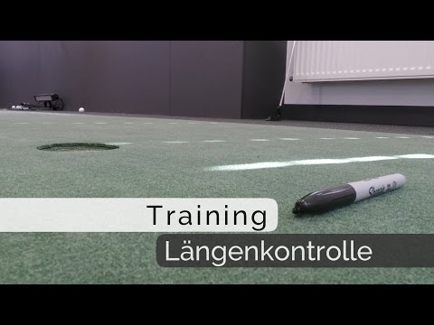 Putt-Training mit Bernd Ritthammer: Längenkontrolle