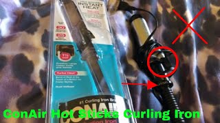✅  How To Use ConAir Hot Sticks Curling Iron Review screenshot 1