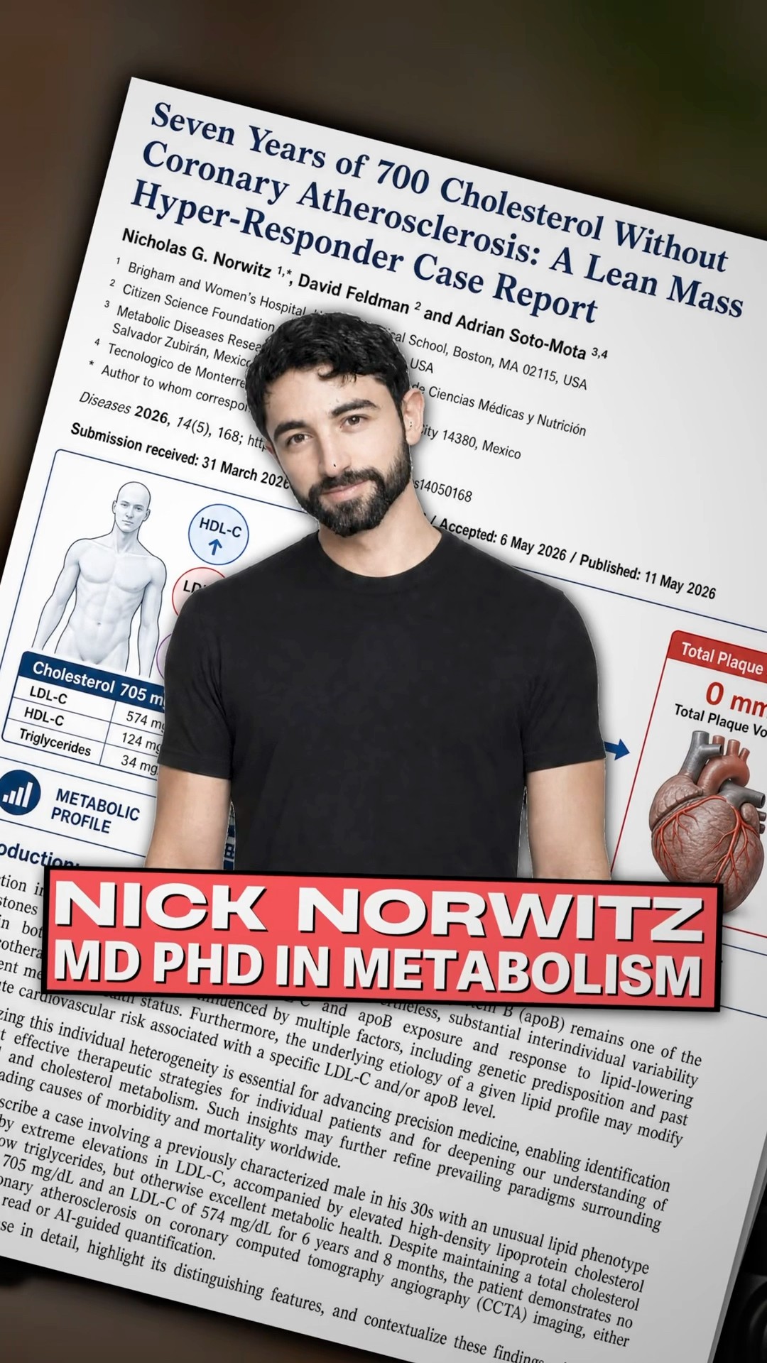 nicknorwitz carries two copies of ApoE4, the highest genetic risk