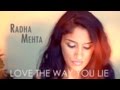 Love The Way You Lie, Part II by Rihanna - Cover by Radha Mehta