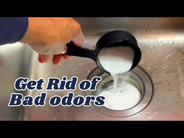 Smell from Kitchen Sink Drain How to Get Rid of 