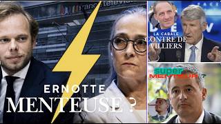 C.Alloncle, Ernotte et le flagrant délit de mensonge ! La cabale contre de Villiers !