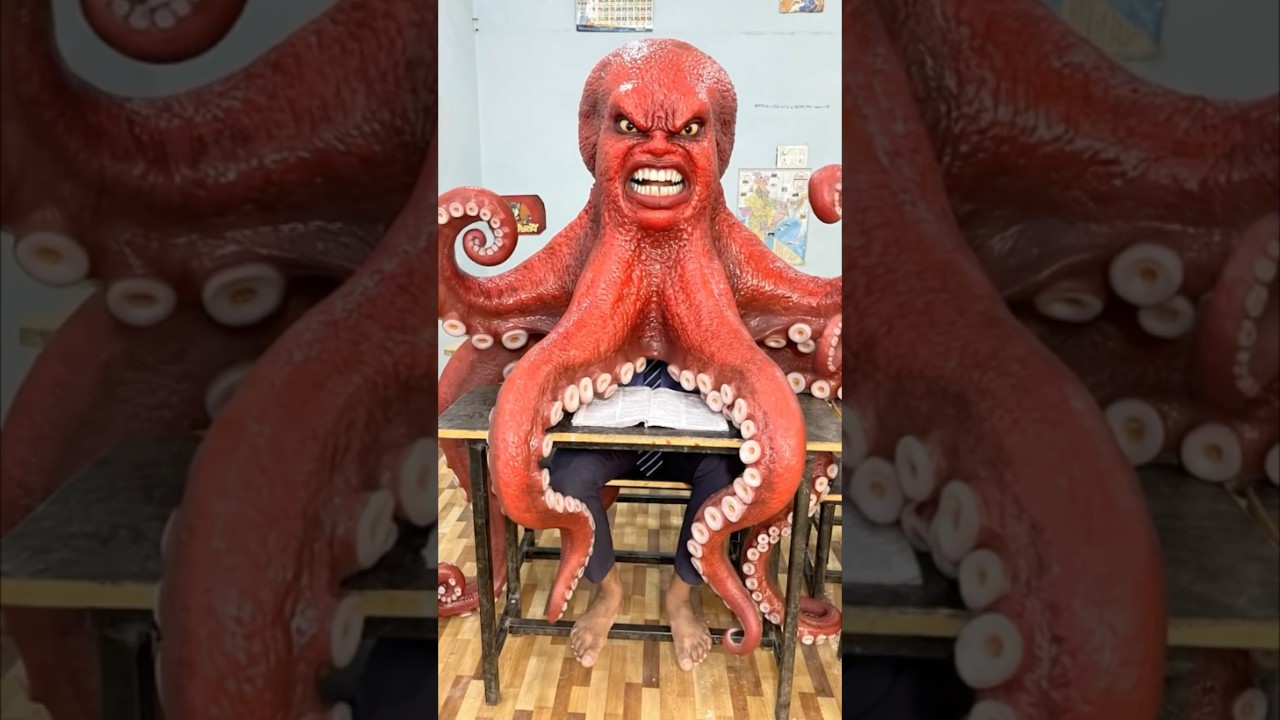 Dholu Bana Octopus 🐙🐙🐙 #trending #foryou #shortsfeed #shorts #youtubeshorts