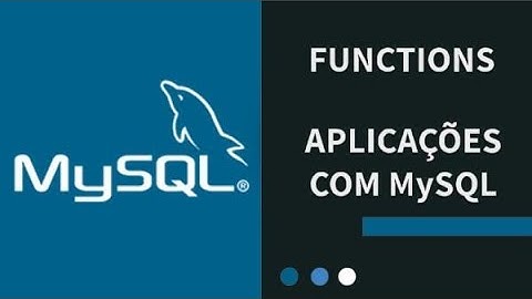 #Mysql - Functions