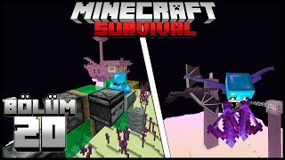 Dragonu Kesmeden Kanat Bulmakminecraft Survival Bölüm 20