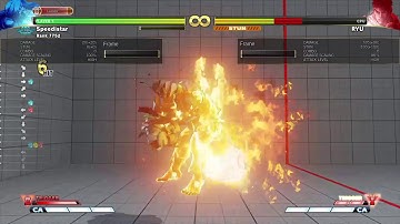 Dhalsim v trigger 2 full kill mix-up