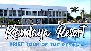 KANDAYA BEACH RESORT Part 1 Brief tour of the resort| Check their seaview villa #kandayaresort