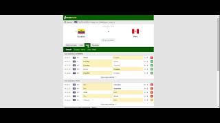 Ecuador vs Peru prediction. Check the preview, H2H statistics, lineup & tips for this upcoming screenshot 5