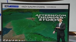 Miami ties heat record as storms bring relief, more rain ahead