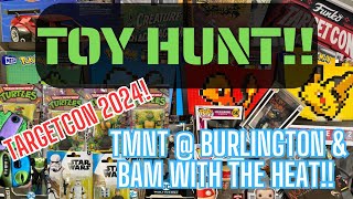 Toy Hunt! TargetCon 2024 Is Here! Chase Find @ BAM & Burlington Is Shell-Shocked! #toys #collector