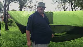 Helsdon  Quickest Set Up & Take Down Hammock On The Market