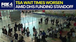 TSA wait times worsen as agents go unpaid