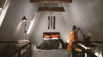 cinematic architecture walkthrough in mobile(virtual reality)