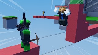 I Built a TROLL BRIDGE in Roblox BedWars