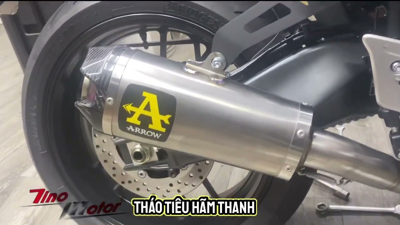 Pô Arrow full system cho Yamaha MT09 2022