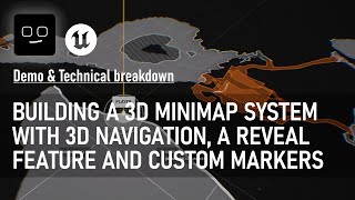 How I built an advanced 3D Mini Map system in UE