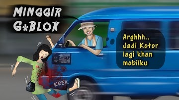 Azab Angkot Ugal2an - Bebal gak pernah merasa salah #HORORMISTERI | Kartun hantu, Animasi Horor