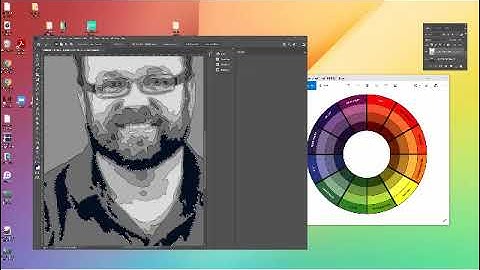 Project #2   Using Complementary Colors for Color Portrait in Photoshop