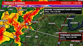 Tornado Warning issued
