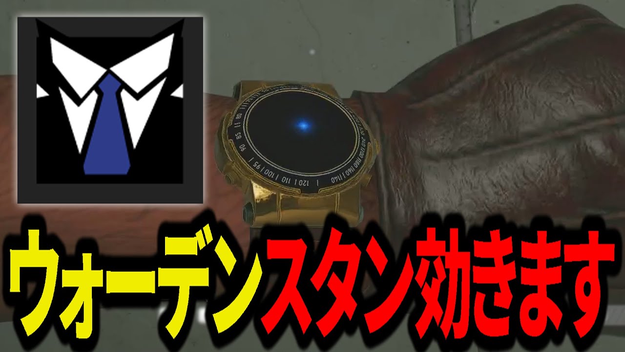 スタンを無効化できるウォーデンにスタンを投げた方がいい理由 - R6S