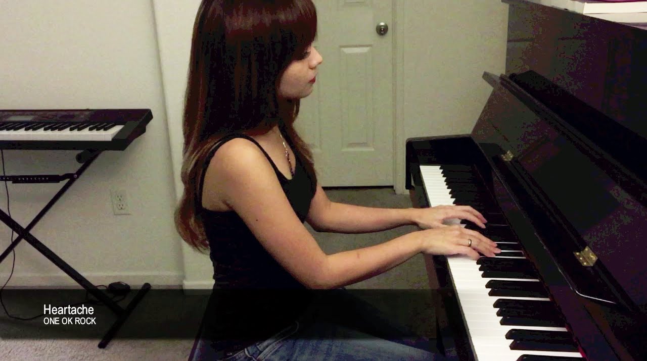 Melskitty Plays Heartache Piano Cover One Ok Rock Melskitty