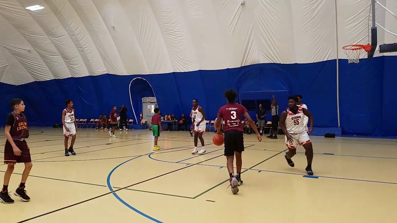 Bryan's AAU basketball Force One League MD Dream Chasers vs Germantown