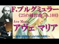 【書込み解説】ブルグミュラー〈19.アヴェ マリア Ave Maria〉《25の練習曲op.100》より【楽曲和声分析と弾き方】