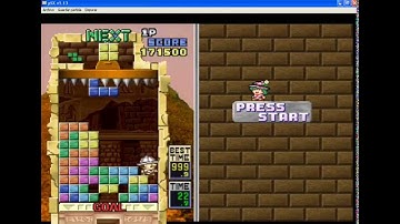 Tetris plus PS1 modo puzzle (Egipto acto 1)  gameplay por Anacondray2500