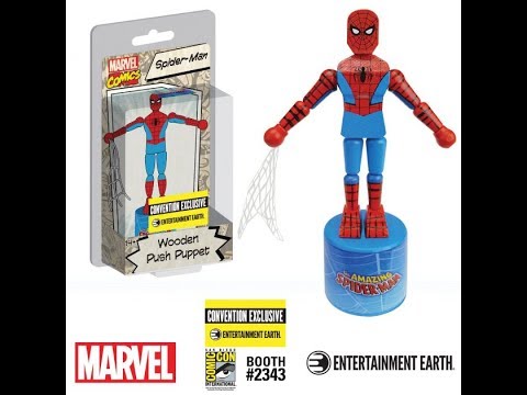 San Diego Comic Con 2017 - Spider-Man Push Puppet