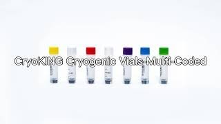 CryoKING Cryogenic Vials 3 Codes