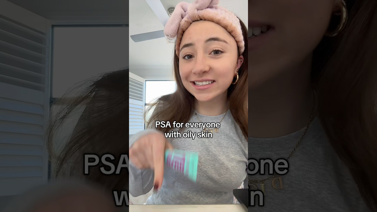 If you struggle with oily skin this is the skin tint for you! ​⁠