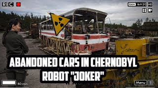 ABANDONED CARS IN CHERNOBYLROBOT 