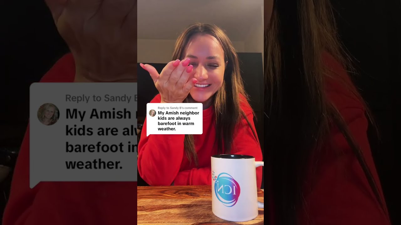 Ходить босиком, как девочка-амиш