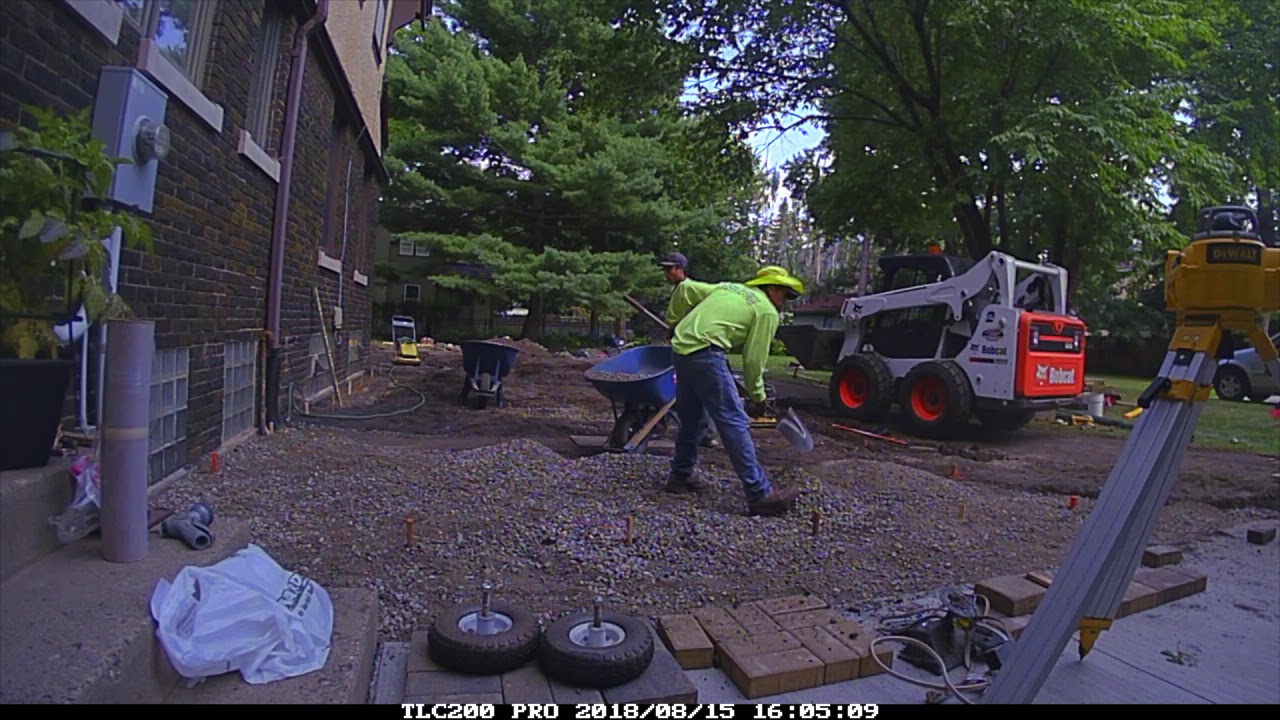 Bluhm Brothers Landscaping, St. Paul, MN. Deck Removal and Patio, Grade, Plant Beds, Sodding