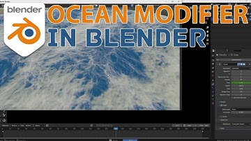 OCEAN MODIFIER IN BLENDER TUTORIAL