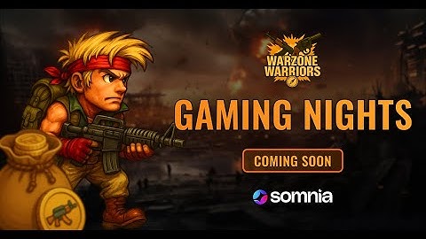Warzone Warriors - Metal Slug Style Action on Blockchain | Somnia Network